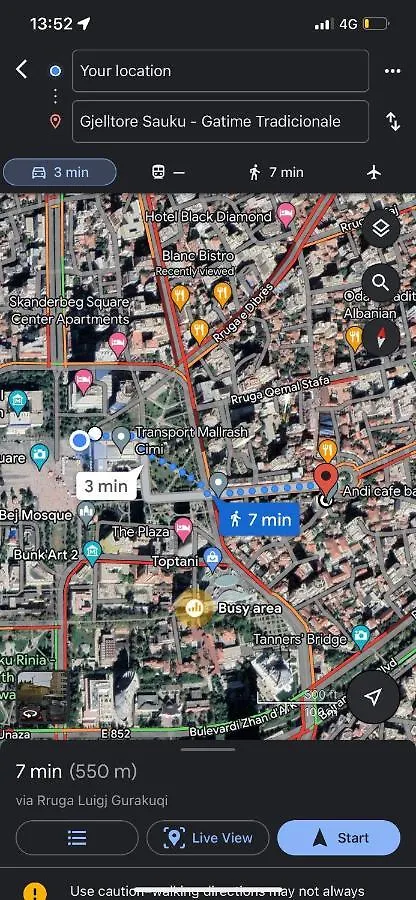 Lägenhet 23° Bs Pazari City Center Comfort Tirana Albanien